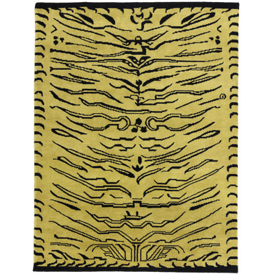 Tapis oriental en tigre tibétain Nykeema