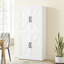 Armoire de cuisine avec huche de 64 po avec porte et tablettes Mak Peace