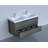 Wittig 48" Wall-Mounted Double Bathroom Vanity Set-29793258