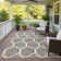Machine Washable Indoor/Outdoor Dyar ACN2343 Lattice Rug