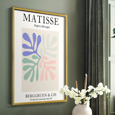 Matisse DIV Framed Print - Solid Wood