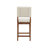 Upholstered Counter Stool with Solid Wood Frame-52517047-52517034