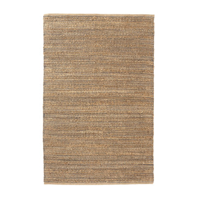 Modern Farmhouse Handmade Natural Fibre Jute Indoor Area Rug with Cotton Backing