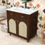 Meuble-lavabo 30 po avec lavabo, tiroir basculant, tablette réglable et portes-1636295382