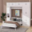 Lit escamotable avec rangement et garde-robe-2035522500