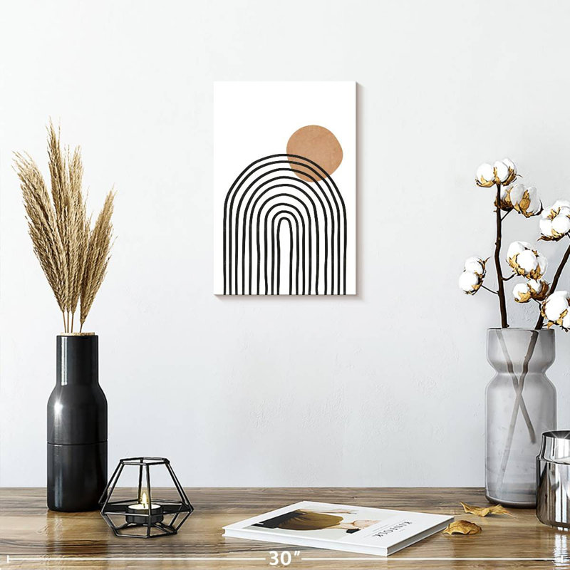 Arches Avery Boho Mid-Century, H 12 po x l 8 po