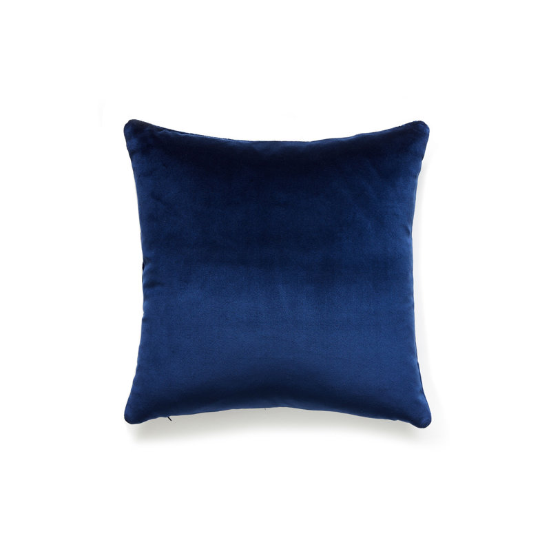 Torino Square Pillow Cover & Insert, Navy
