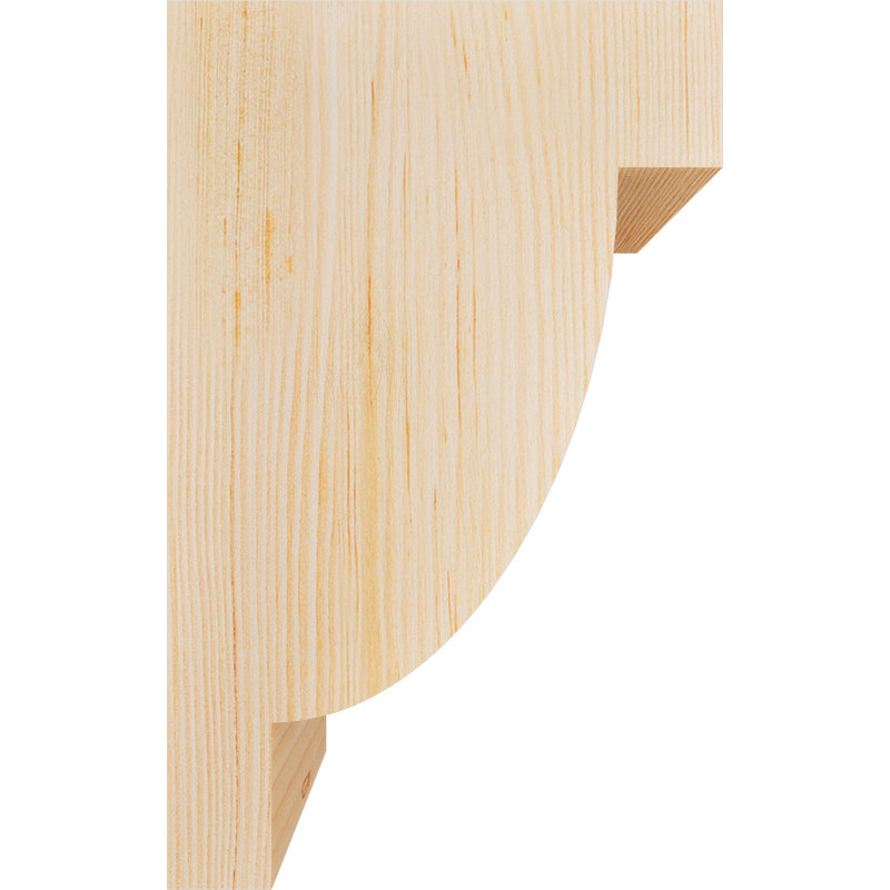 Corbeau alpin, H 12 po x l 5,5 po x P 8 po, Sapin de Douglas, Lisse