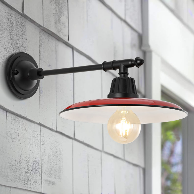 Mamedov LED Wall Light, Red/Black
