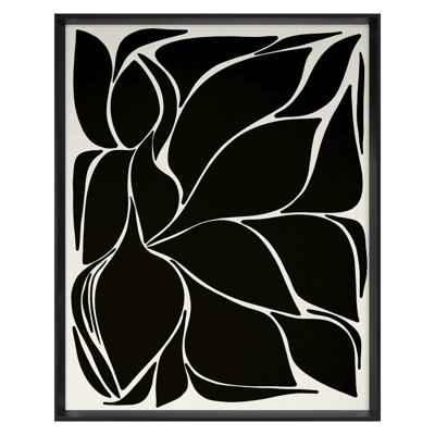Deep Floral 3 Print by Bock, Alicia