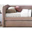 Lit de jour avec couchette Dusty Rose, alliant confort et style pour une utilisation polyvalente à la maison