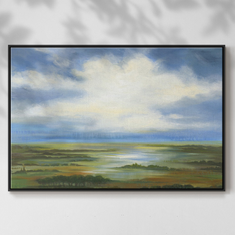«Lighting The Way», reproduction sur toile tendue, H 41 po x l 27 po x P 2 po, Toile avec cadre noir