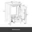 Meuble-lavabo de 20,3 po avec lavabo, tiroir fonctionnel, tablette de porte, porte à fermeture en douceur-1037655515