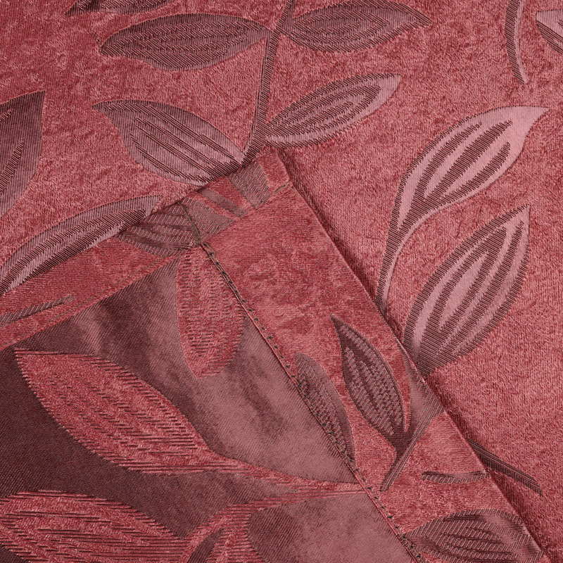 Antique Copper Blackout Polyester Window Curtains, 36" x 63"