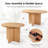 Pelaga 58" Solid Wood Dining Table