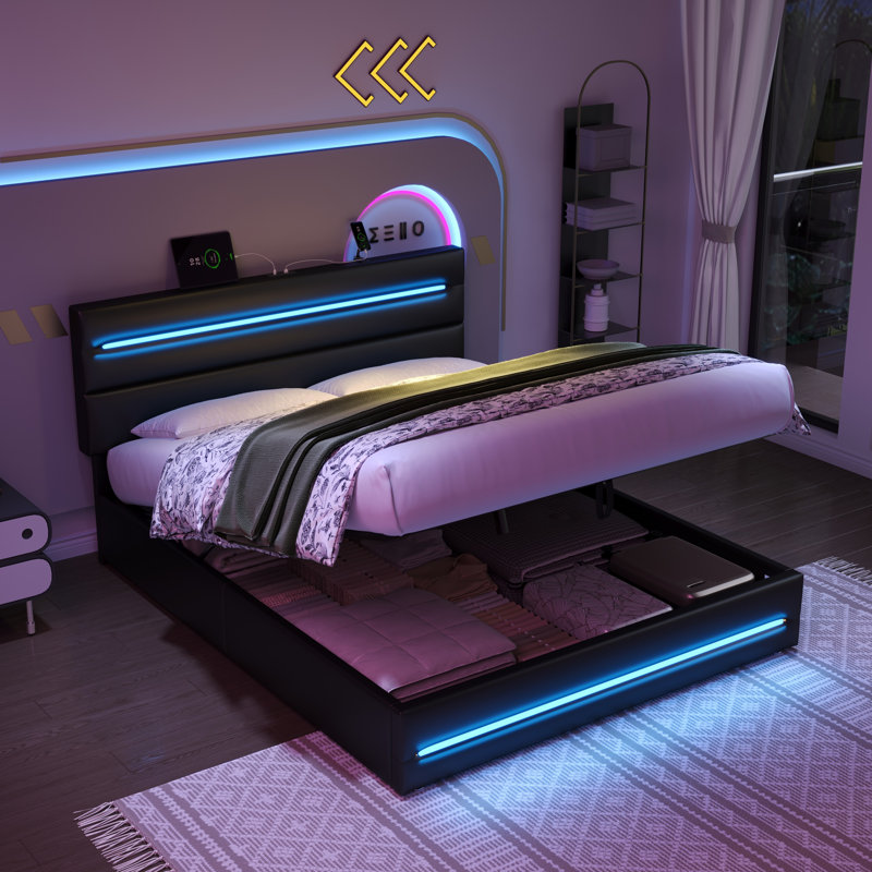 Solid Wood Bed