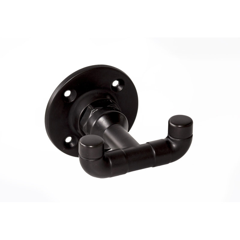 Ensemble d'accessoires de salle de bain Kimabll, noir satiné, 4 pièces, Noir satiné