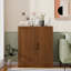 Armoire de rangement moderne à 2 portes avec tablettes réglables 31 po-1575426780-1576595054