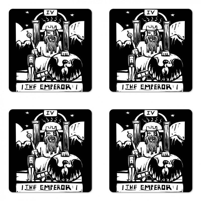Square 4 Piece Coaster Set