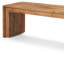 Banc rectangulaire en bois recyclé Kazia