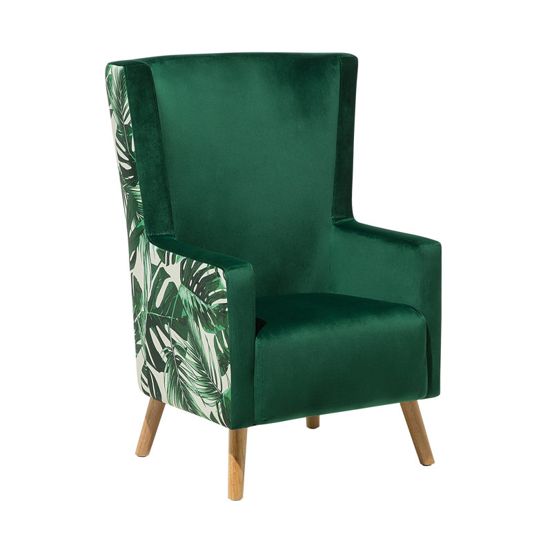 Samira Upholstered Wingback Chair