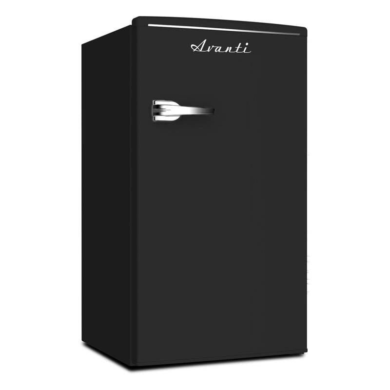 Avanti Retro Series Compact Refrigerator, 3.1 cu. ft., Black