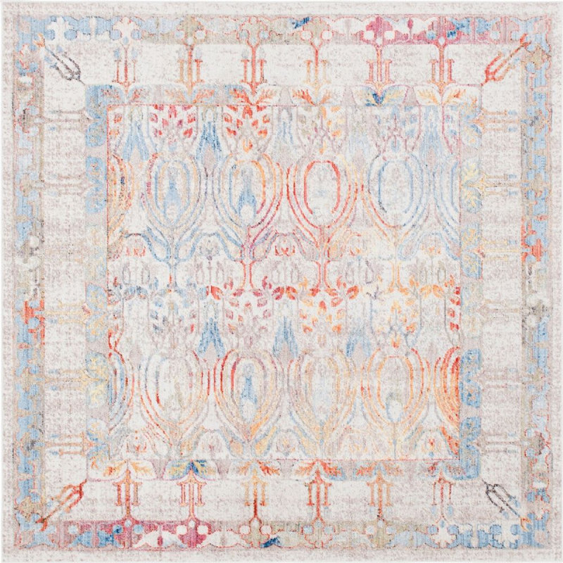 Kingston Oriental Indoor Rug, Square 8'