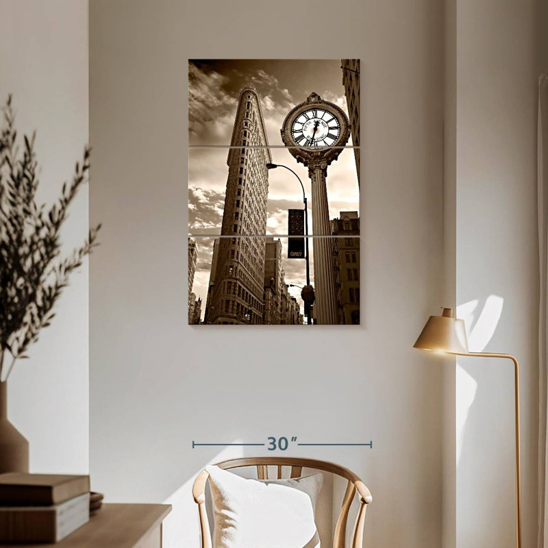 Nicci Flatiron Building In New York, 57" H x 36" W