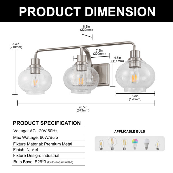 Product Dimensions