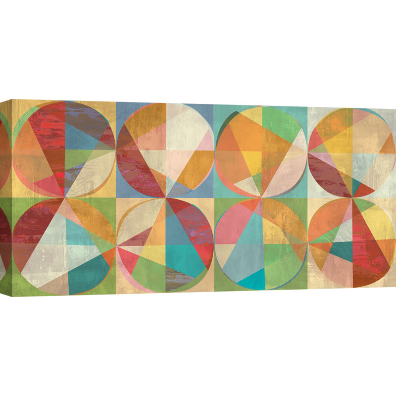 Visual Ephemerides I by Kaj Rama - Wrapped Canvas Painting, 50cm H x 100cm W x 4cm D