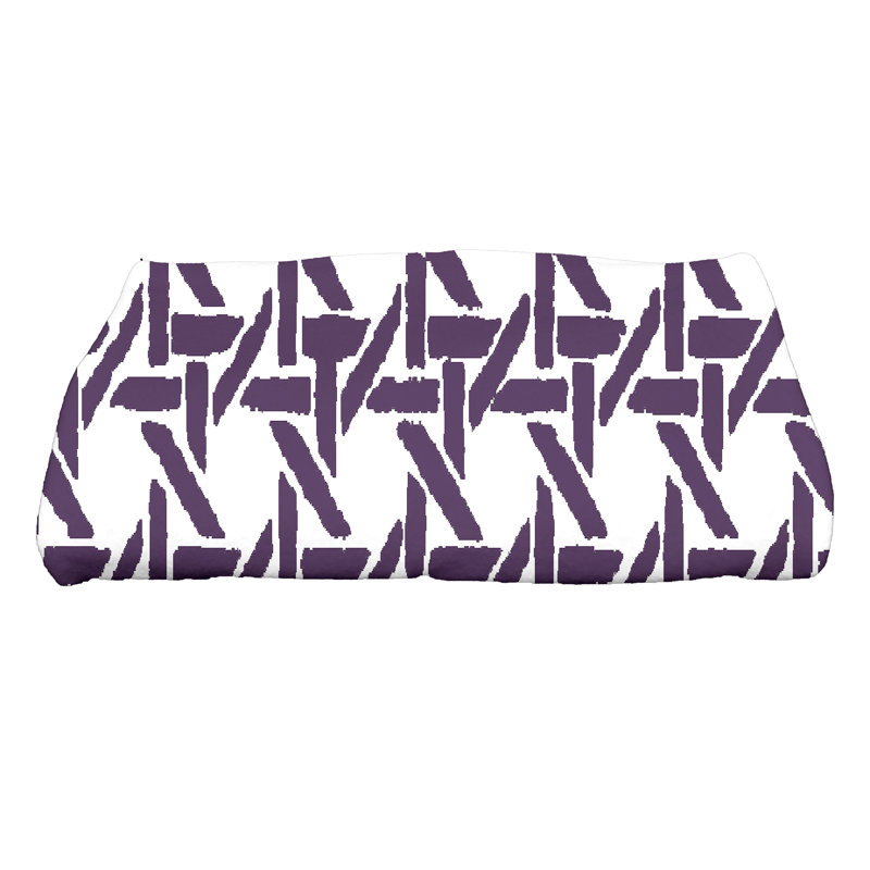 Serviette de bain Josefien, Mauve