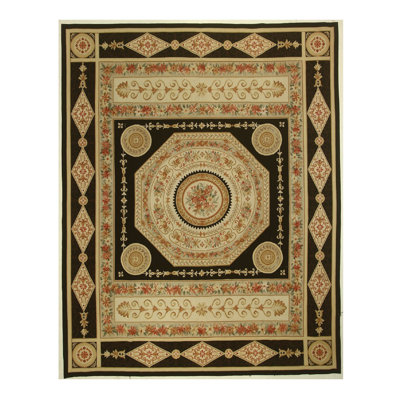 Hand Hooked Oriental Area Rug