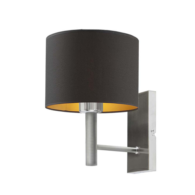 Woodhouse Armed Sconce, Silver, Brown