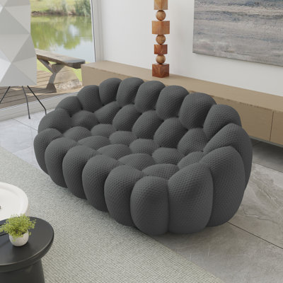Cenie Upholstered Boneless Sofa, No Assembly Required