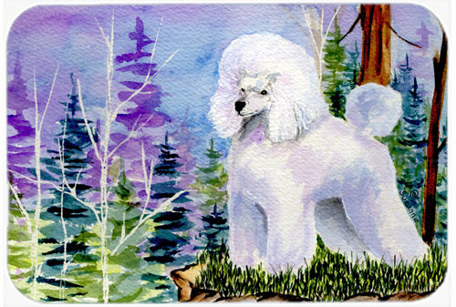 Poodle Glass Cutting Board