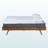Galwyn King Size Bed Frame - Mid-Century Modern Brown, 14.69'' H X 82.23'' L X 78.46'' W-503011638
