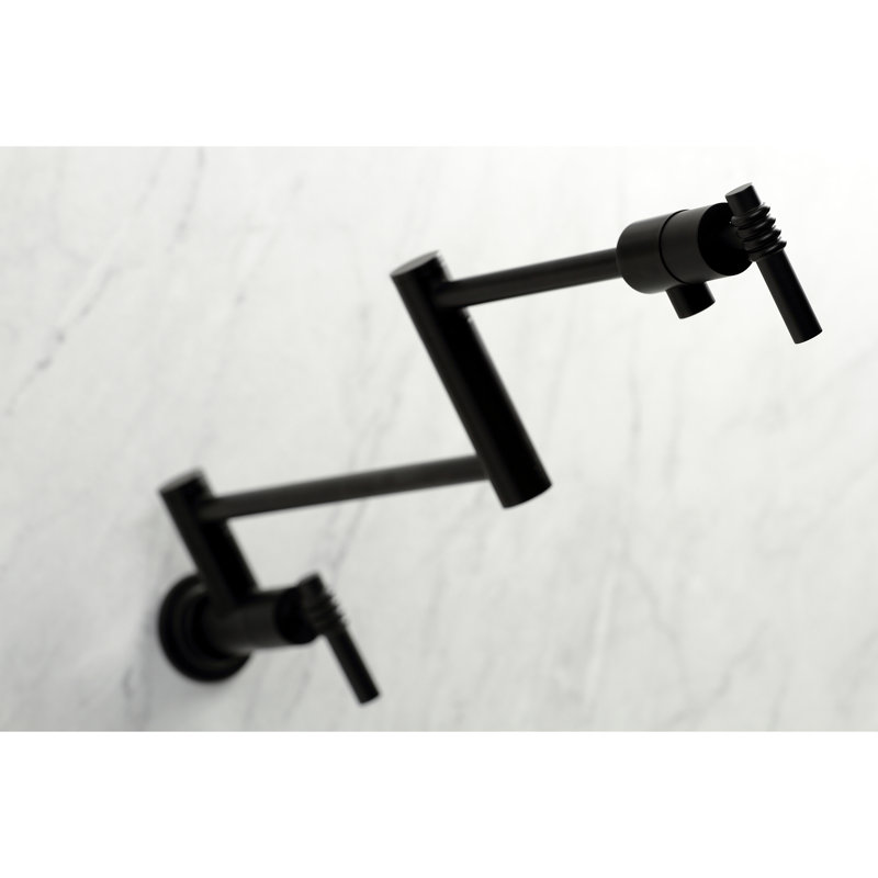 Robinet remplisseur milano, Noir mat