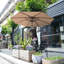 274.32cm Lighted Tilt Market Parasol-2035970148