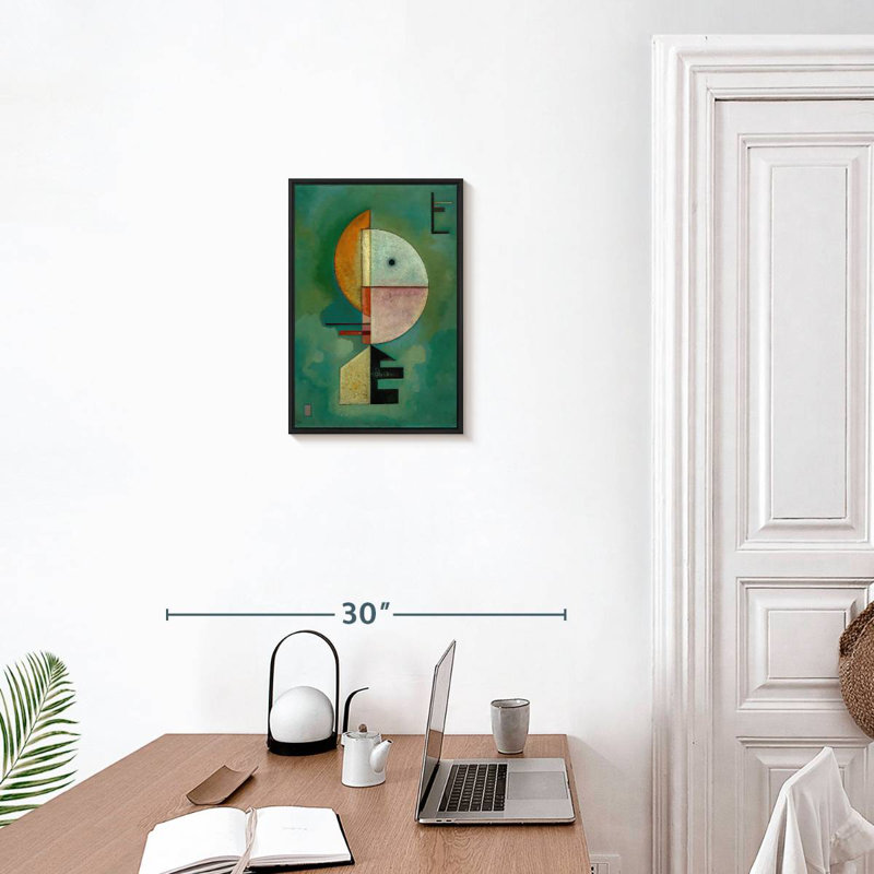 Upward, 13" x 19", Floating Frame Black