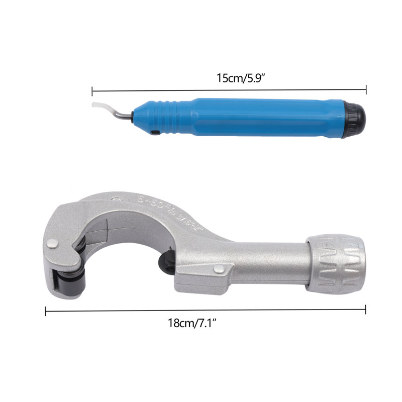 Hydraulic Copper Tube Expander Tool with Tube Cutter and Deburring Tool