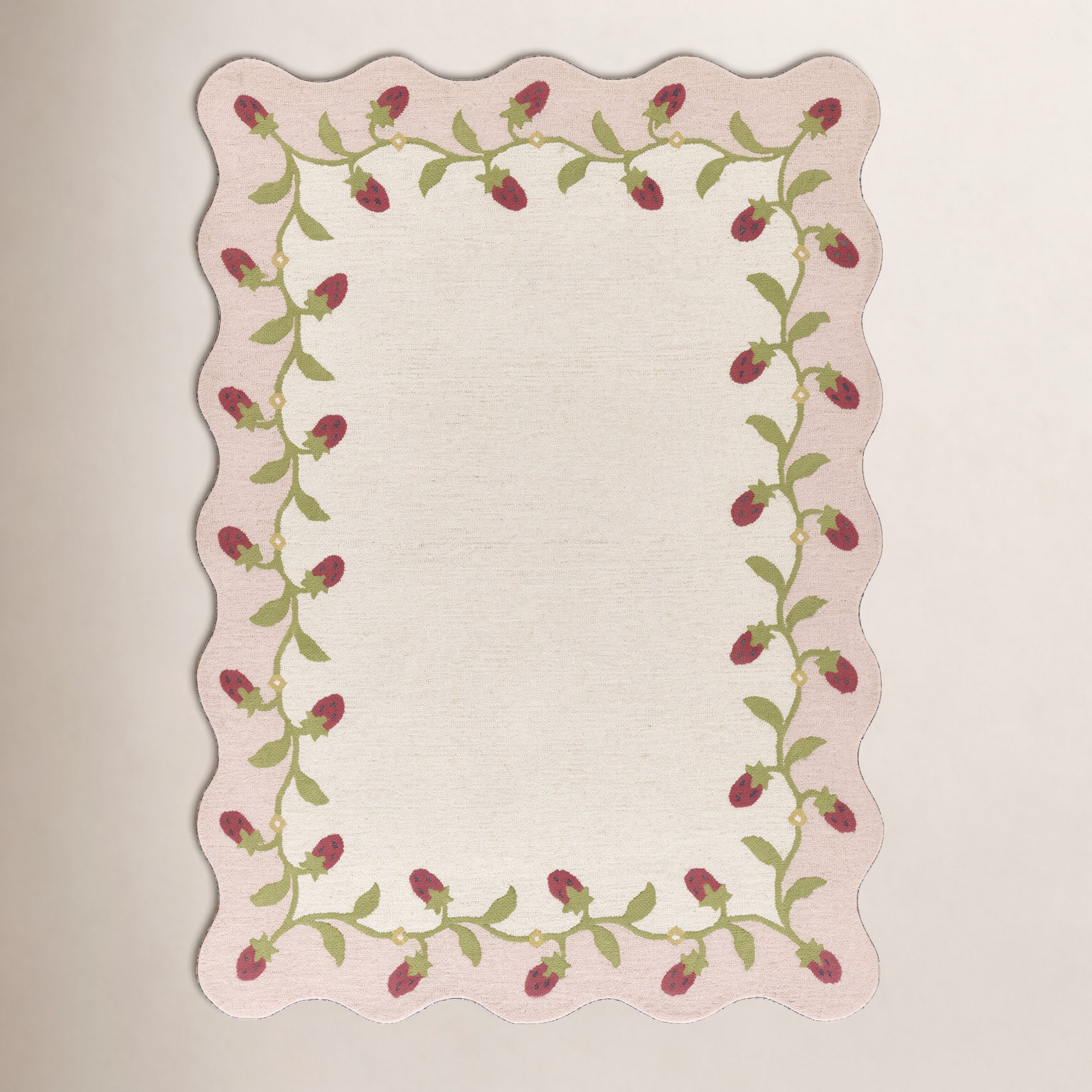 Lola Multi Hand-Tufted Floral Wool Rug, Rectangle 7'10" x 9'10"