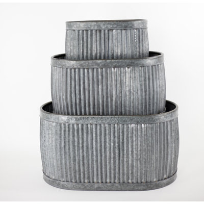 Barclee Metal Pot Planter