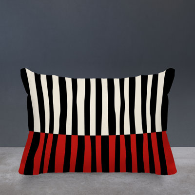 Humphrey Outdoor Reversible Throw Pillow