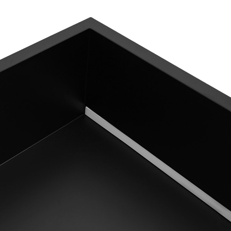 Niche de mur de douche encastrée moderne en acier inoxydable à 2 niveaux avec lumière RVB et télécommande 13 po x 25 po