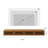 Modern Floating TV Stand, Fully-Assembled-669988517-668902434
