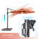 Eirlys 132'' Lighted Cantilever Umbrella with Crank Lift Counter Weights Included
