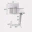 Table de chevet mobile pour ordinateur portable Table de chevet mobile à roulettes-84662180-84662182