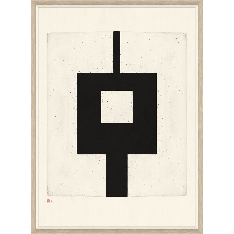 Centered I Print by Carrier And Company