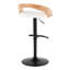 Tabouret de bar réglable et pivotant Grotto-268748017-268748022