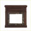 Cadre de cheminée, fini cerisier classique, l 41,34 po x P 14 po x H 40 po, foyer non inclus | Cerise | Panneau de fibres à densité moyenne-994659355